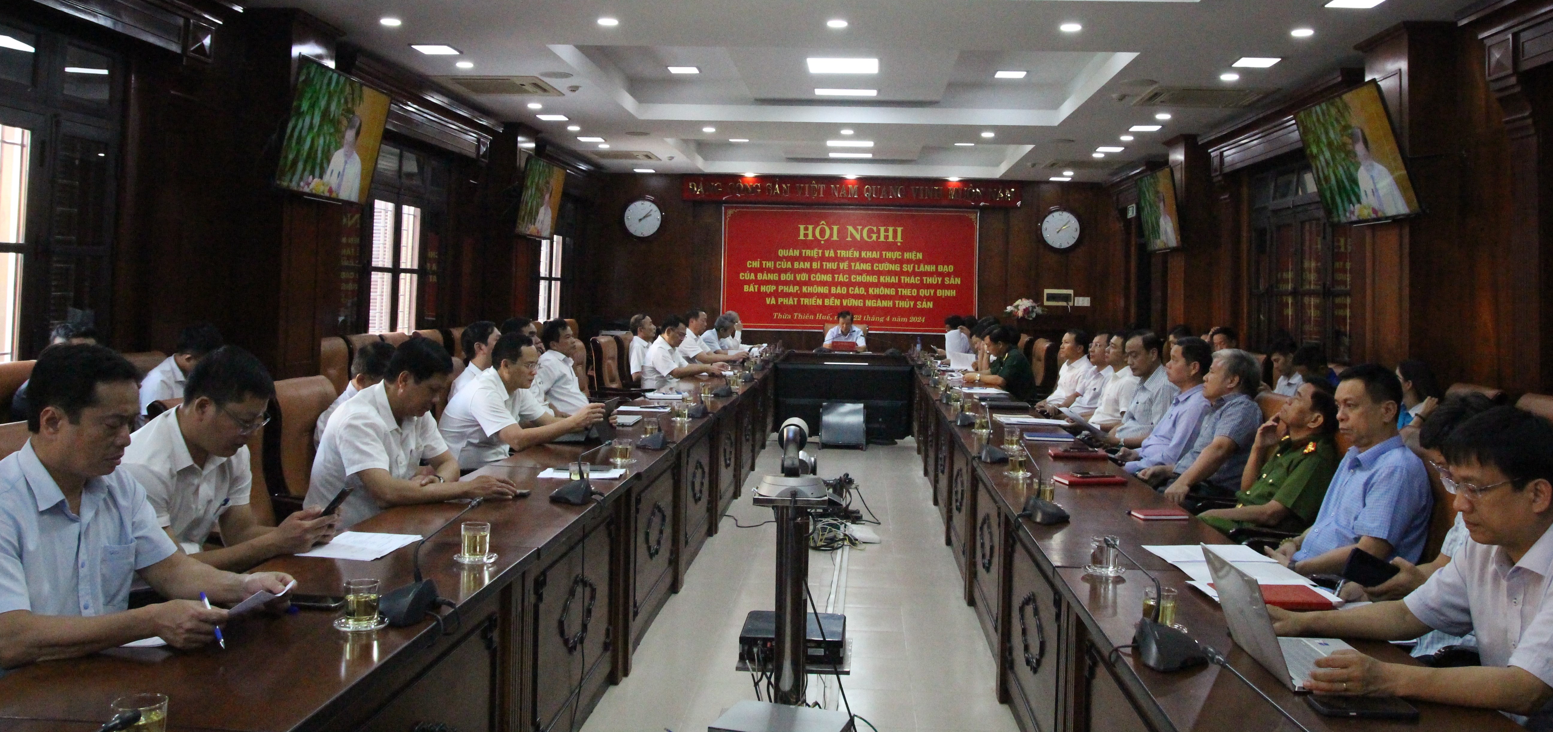 Tăng cường sự lãnh đạo của Đảng đối với công tác chống khai thác thủy sản bất hợp pháp