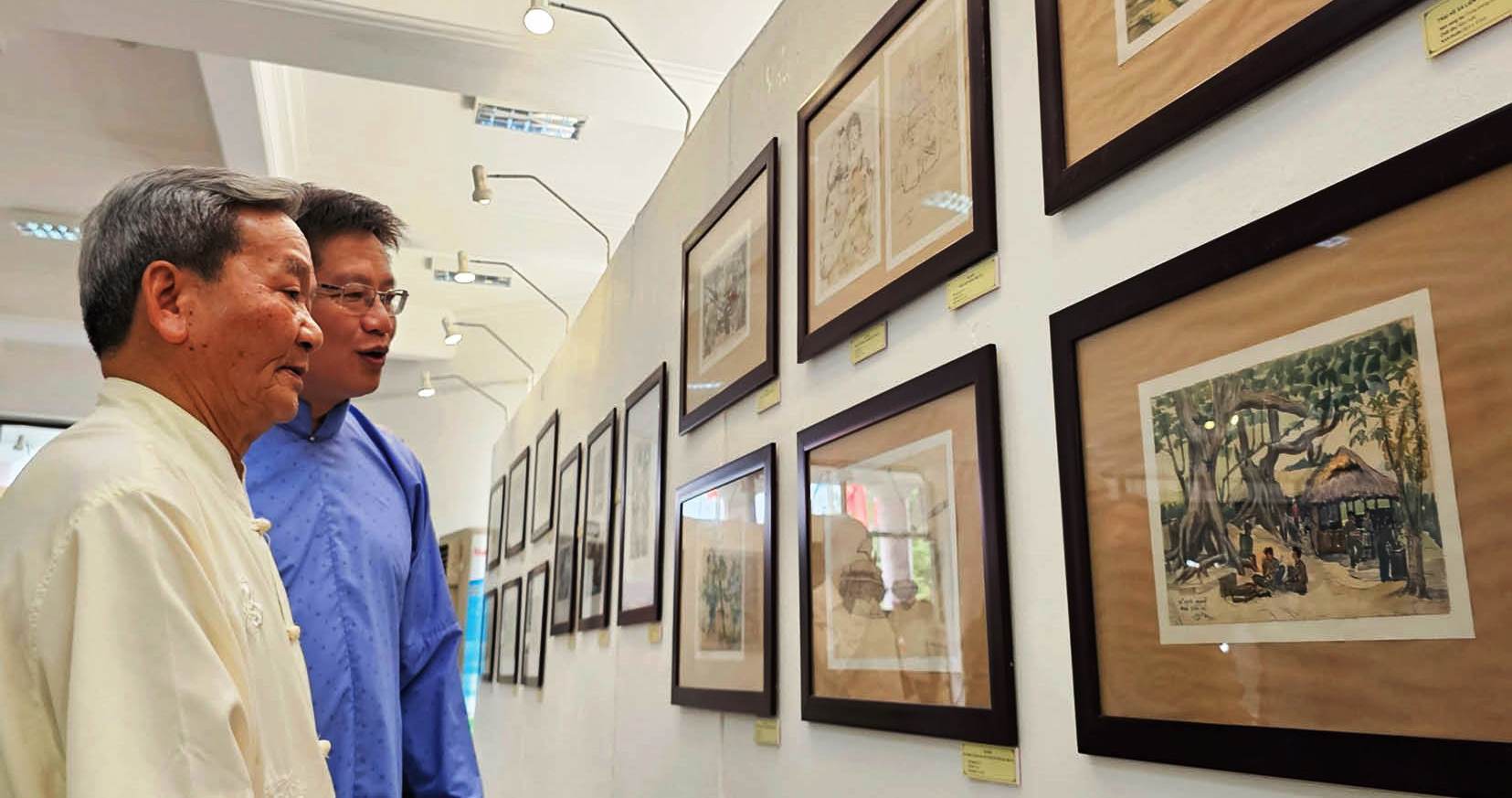 Kể chuyện lịch sử bằng ký họa