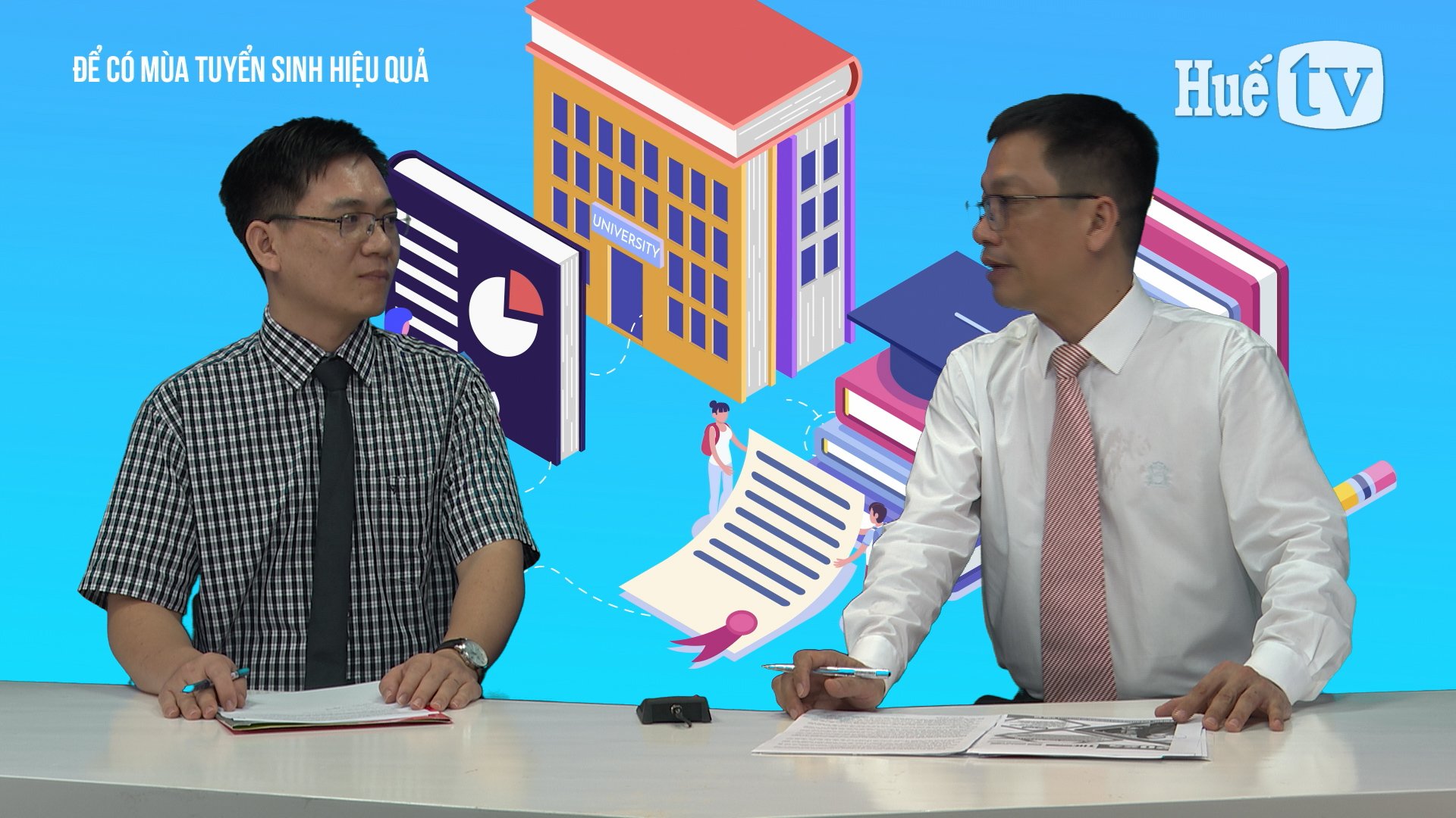 Khách mời Huế TV Để có mùa tuyển sinh đại học 2024 hiệu quả