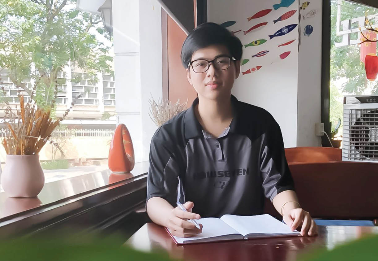 Cậu học trò với nhiều giải thưởng