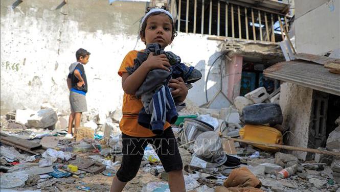 UNICEF cảnh báo 600 000 trẻ em đối mặt với thảm họa ở Rafah