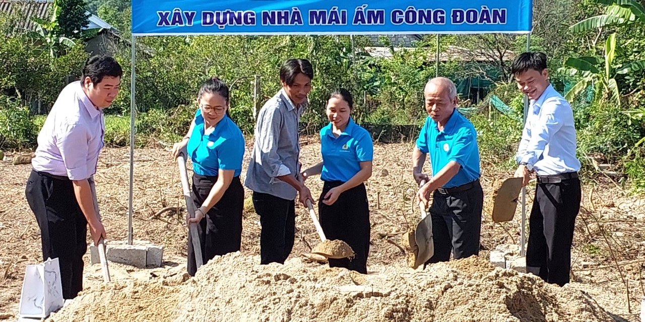 Thêm “Mái ấm Công đoàn” được khởi công

​