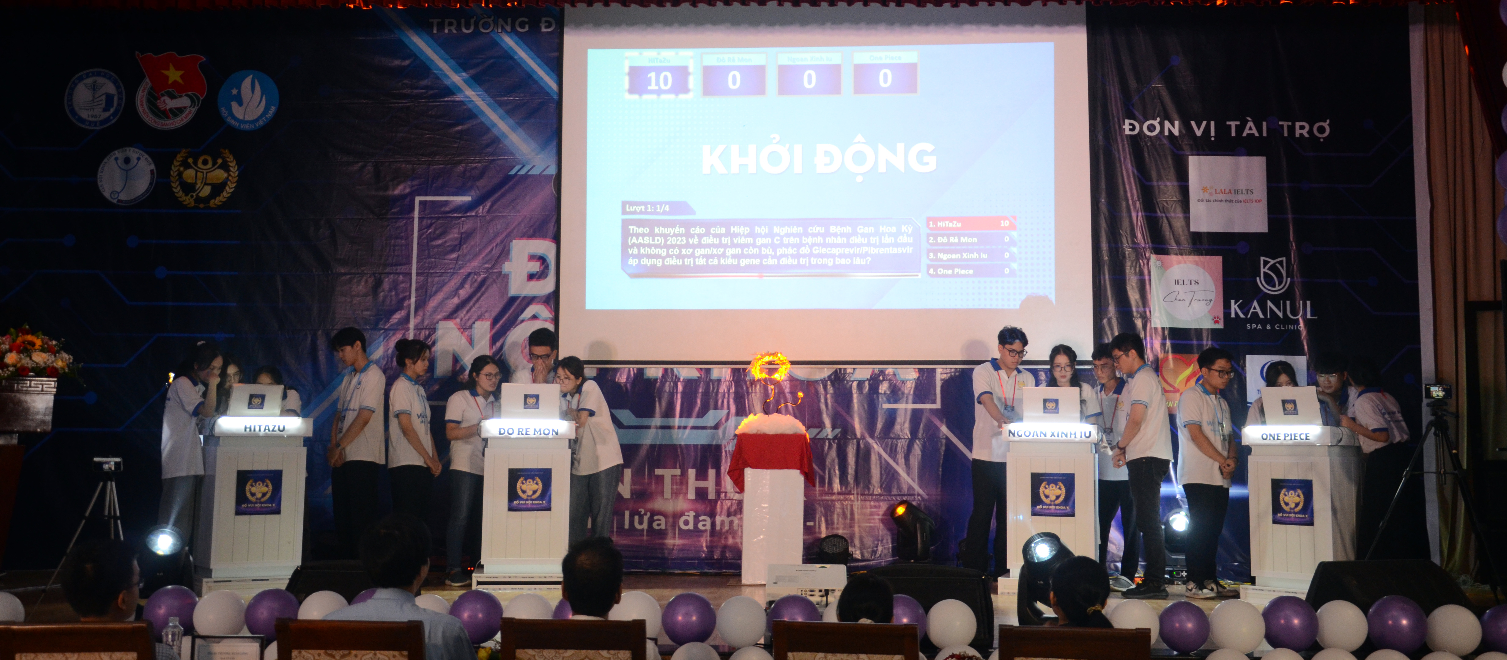 Tìm hiểu kiến thức y khoa thông qua cuộc thi “Đố vui nội khoa”