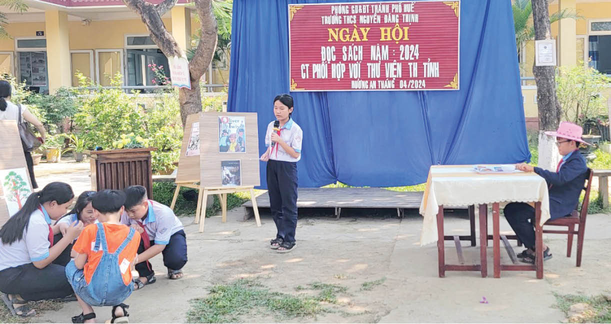 Đưa sách về với học sinh nông thôn