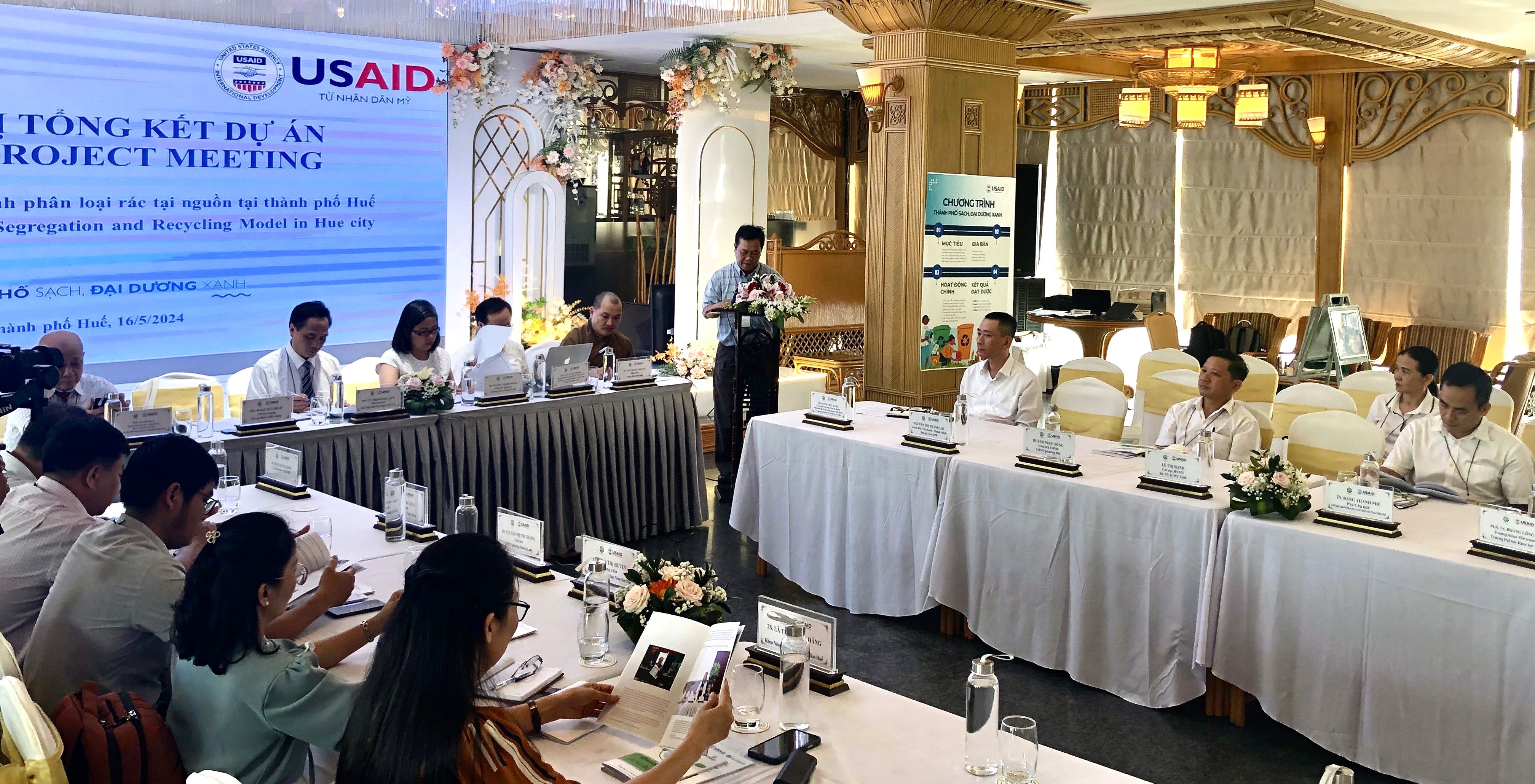 Tổng kết dự án thí điểm phân loại rác tại nguồn tại TP Huế