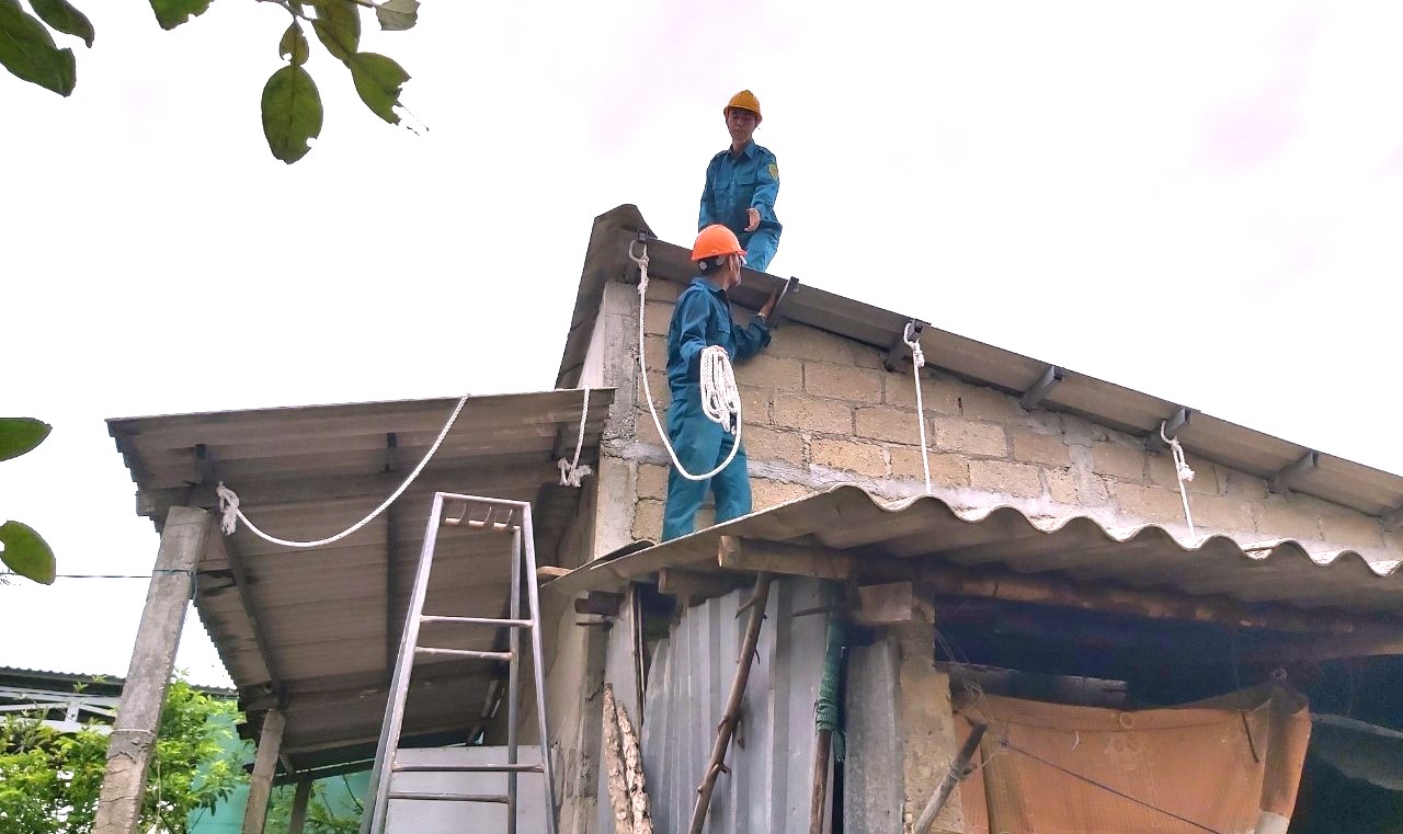 Diễn tập hành động sớm dựa vào dự báo bão và ngập lụt