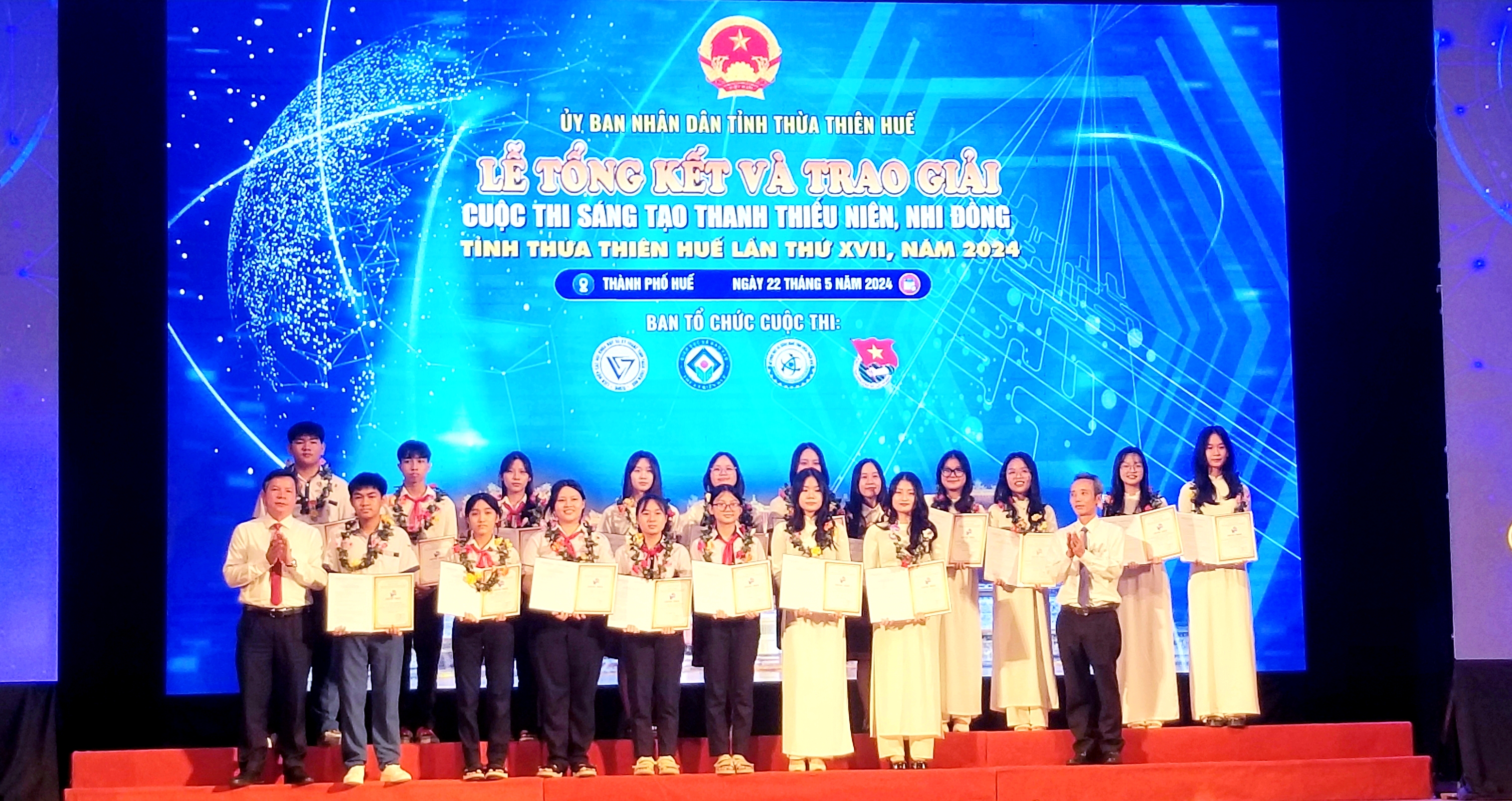 Trao giải 65 đề tài tại Cuộc thi sáng tạo thanh thiếu niên, nhi đồng