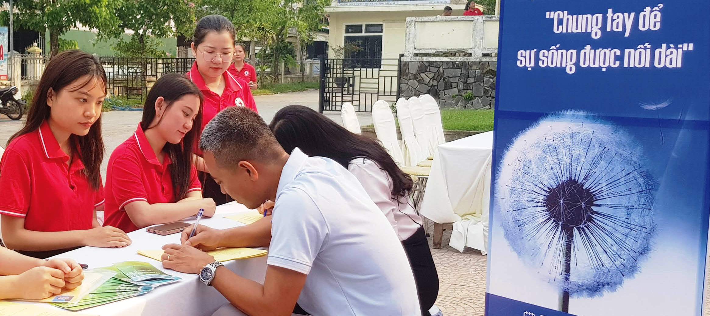 Chung tay nối dài sự sống