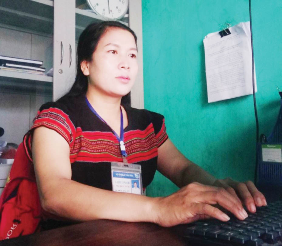 Chị Lan tận tâm