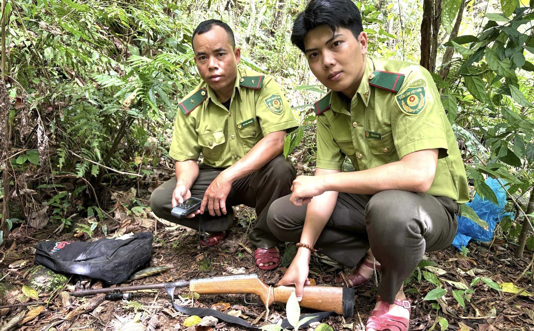 Thu giữ 1 khẩu súng tự chế