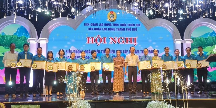 Biểu dương 95 cán bộ, đoàn viên công đoàn tiêu biểu