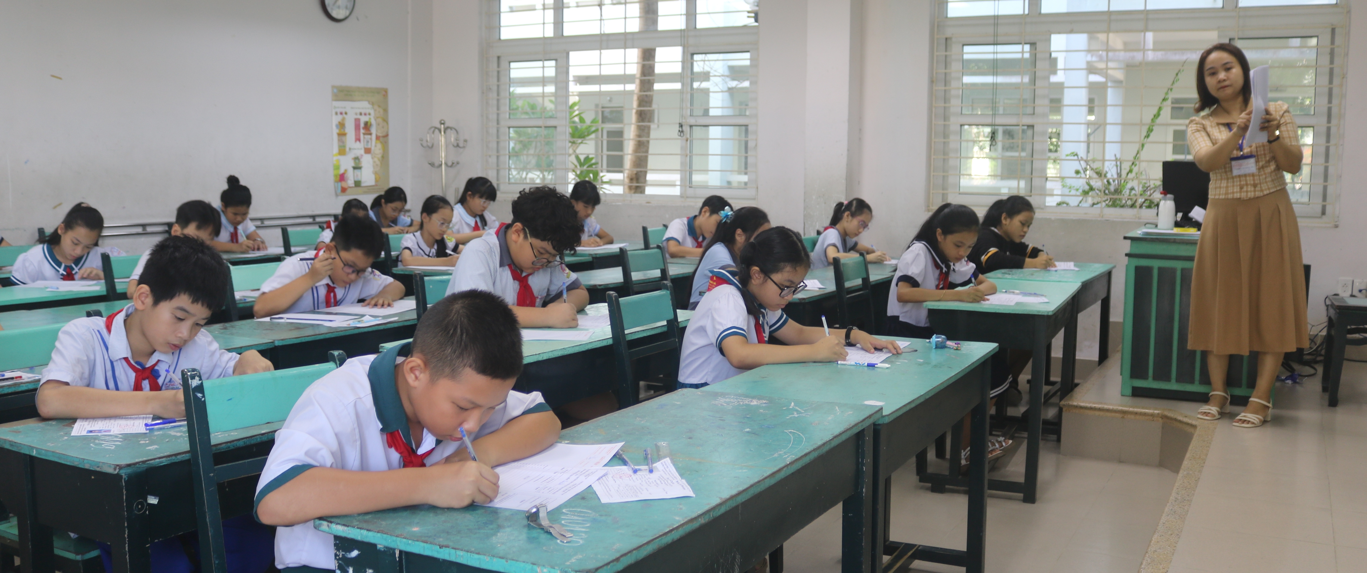 Thử sức với kỳ thi đầu đời