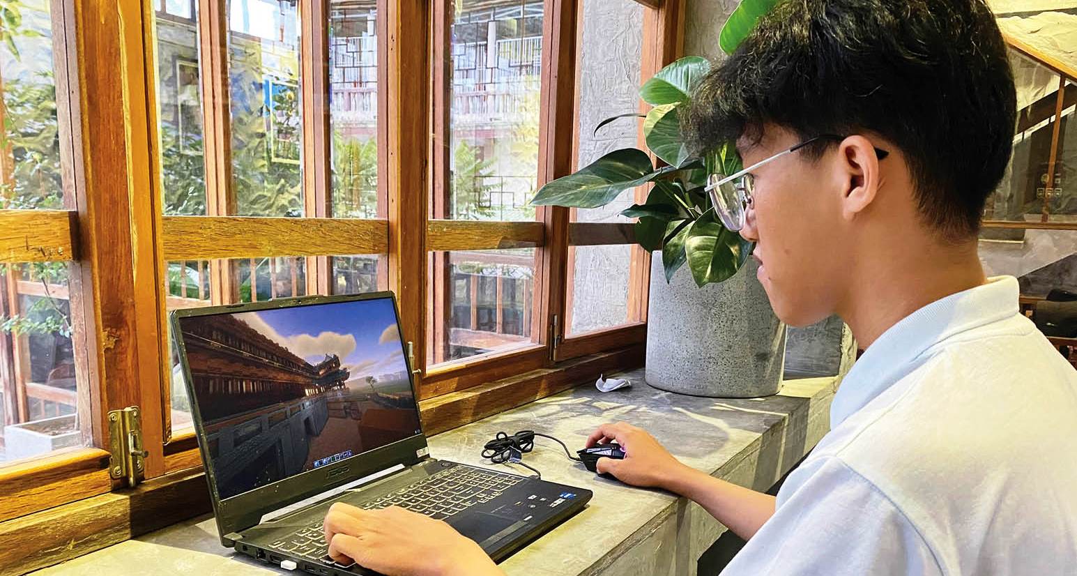 “Xây” Kinh thành Huế qua Minecraft