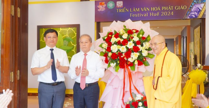 Triển lãm mỹ thuật văn hóa Phật giáo – Festival Huế 2024