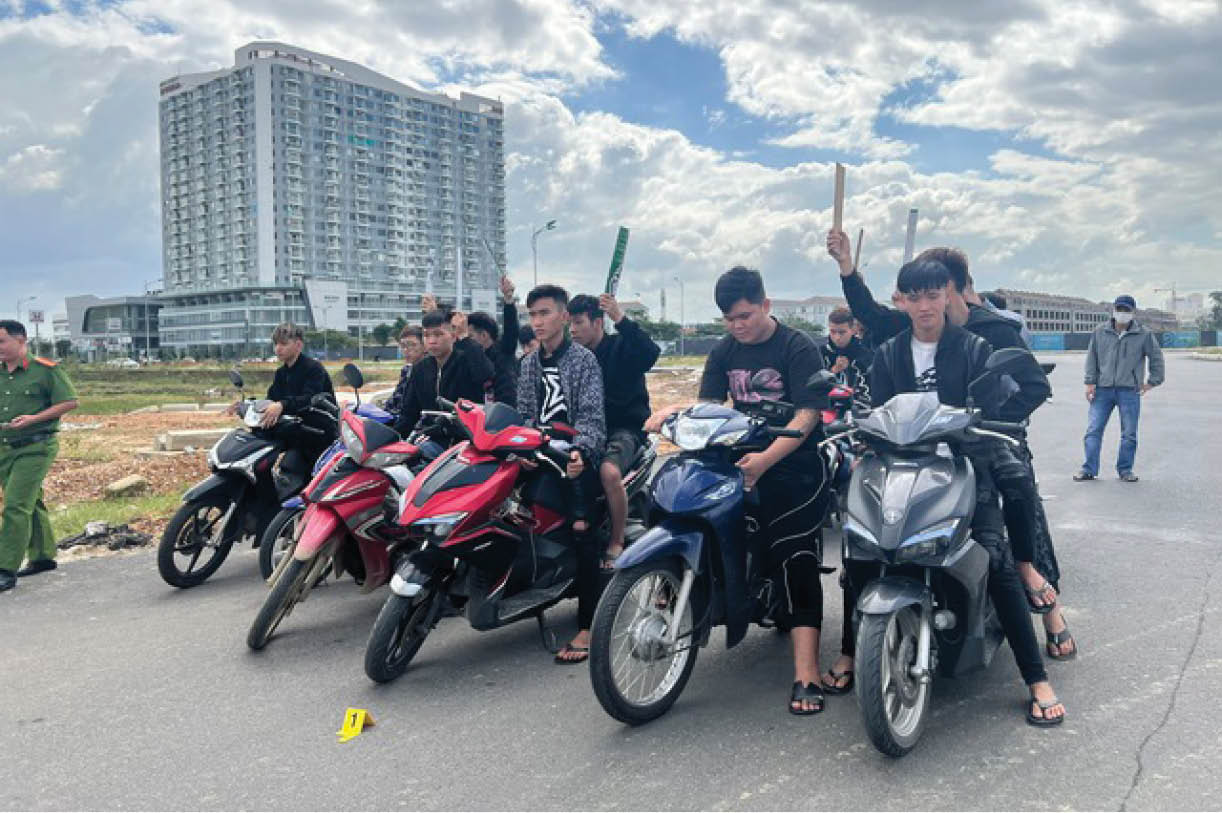 Báo động tình trạng thanh, thiếu niên tụ tập, gây rối trật tự công cộng