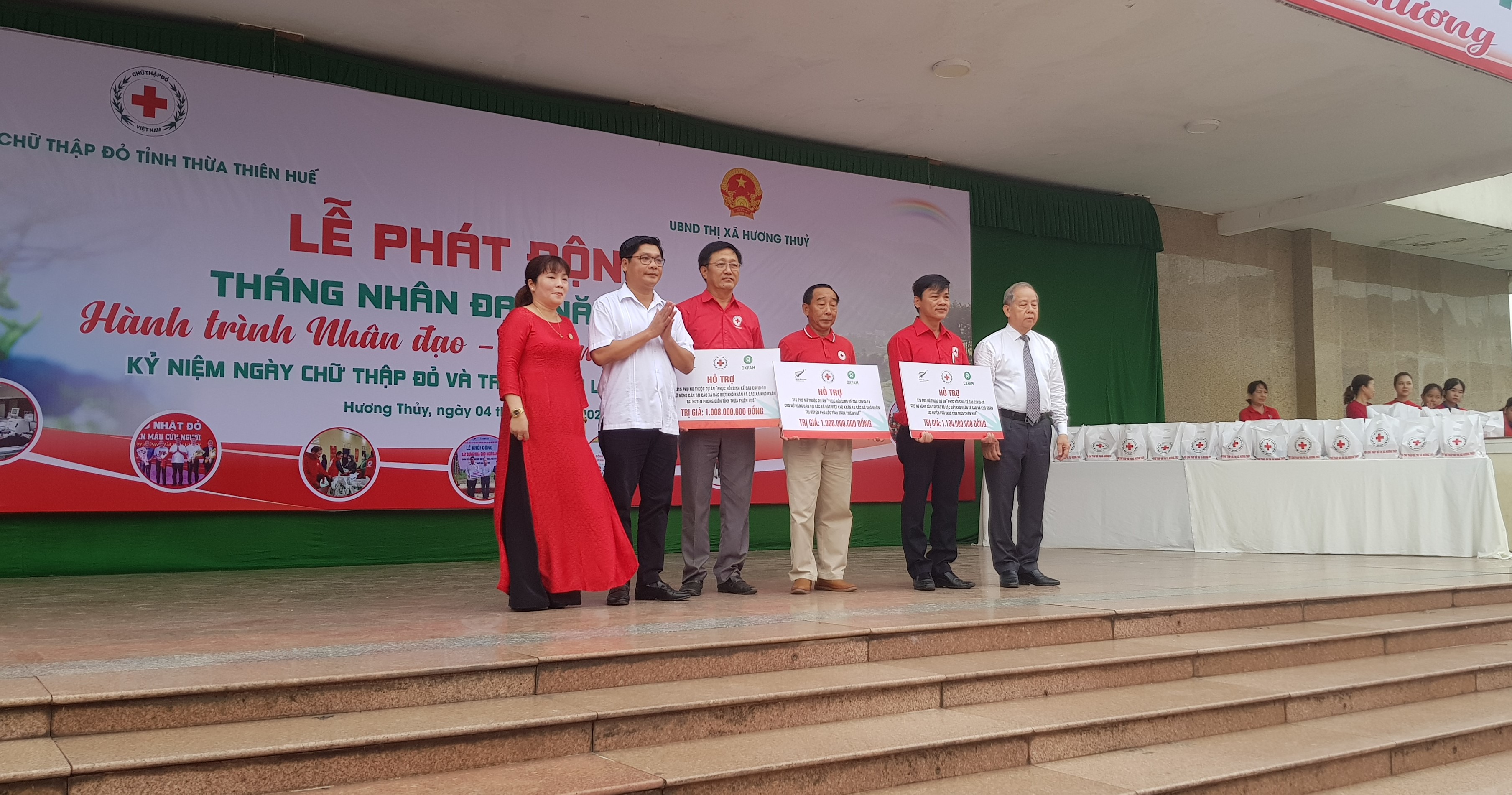 Gần 60 tỷ đồng trợ giúp nhân đạo và công tác xã hội các tỉnh Trung bộ