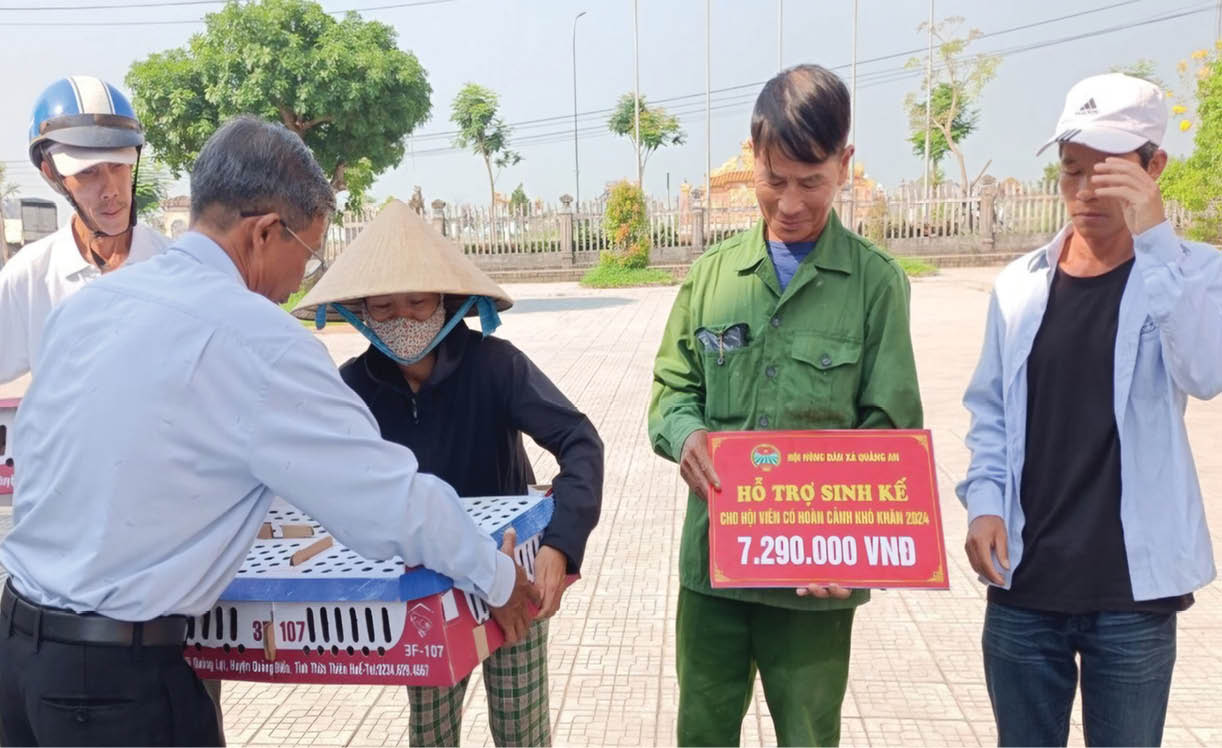 Hỗ trợ nông dân biết cách làm giàu