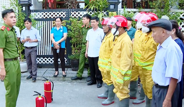 Kiểm tra, chấn chỉnh công tác phòng cháy tại các chung cư, nhà trọ