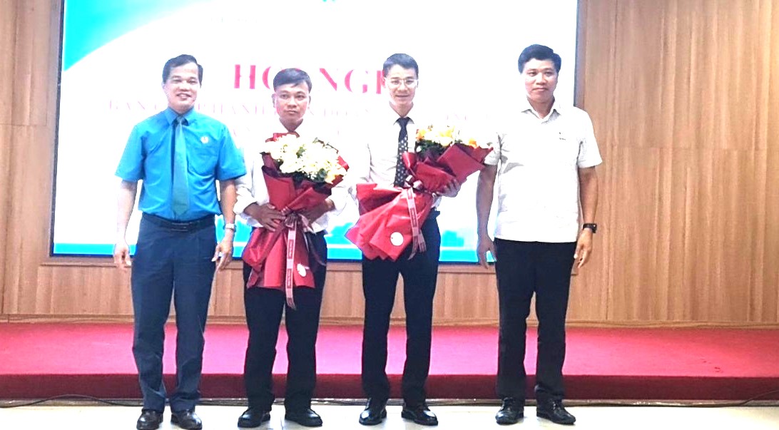 Liên đoàn Lao động tỉnh có hai tân Phó Chủ tịch