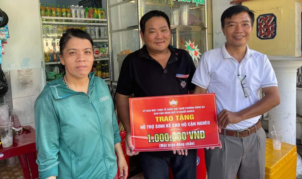 Phường Đông Ba, TP Huế hỗ trợ 2 mô hình sinh kế cho hộ cận nghèo