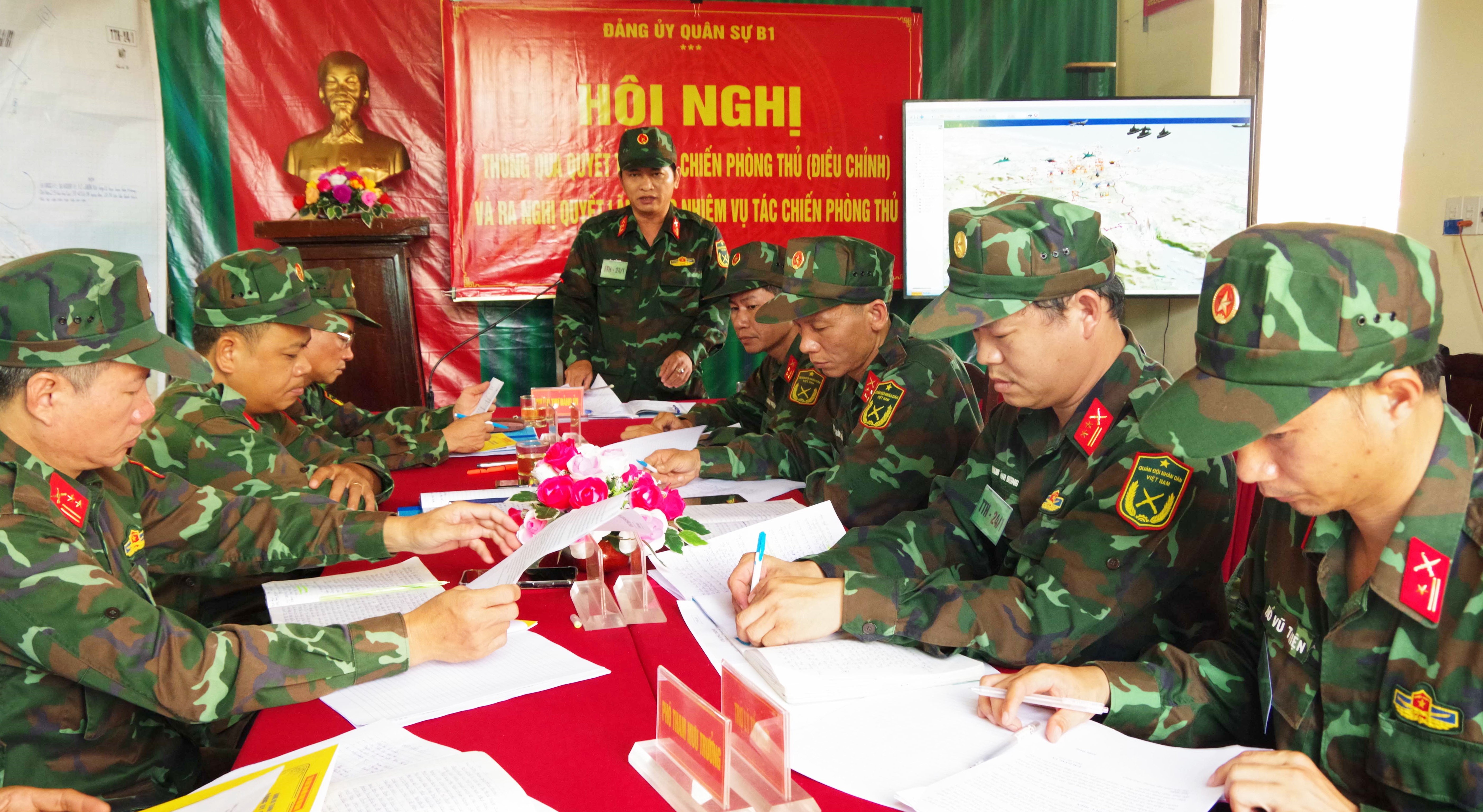 Phát huy tư duy độc lập và sáng tạo trong diễn tập