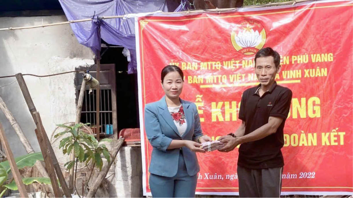 “Phần thưởng” dành cho nữ Chủ tịch Mặt trận