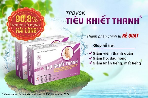 Học bí quyết hết khàn tiếng, viêm thanh quản nhờ Tiêu Khiết Thanh