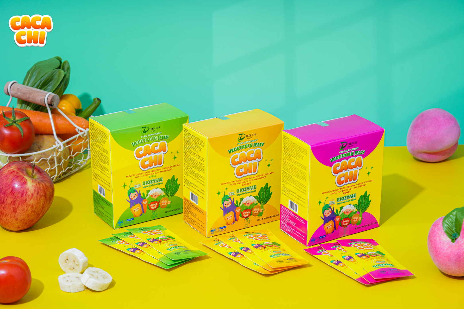 Thạch rau củ Cacachi Giải pháp thiên nhiên cho hệ tiêu hóa khỏe mạnh