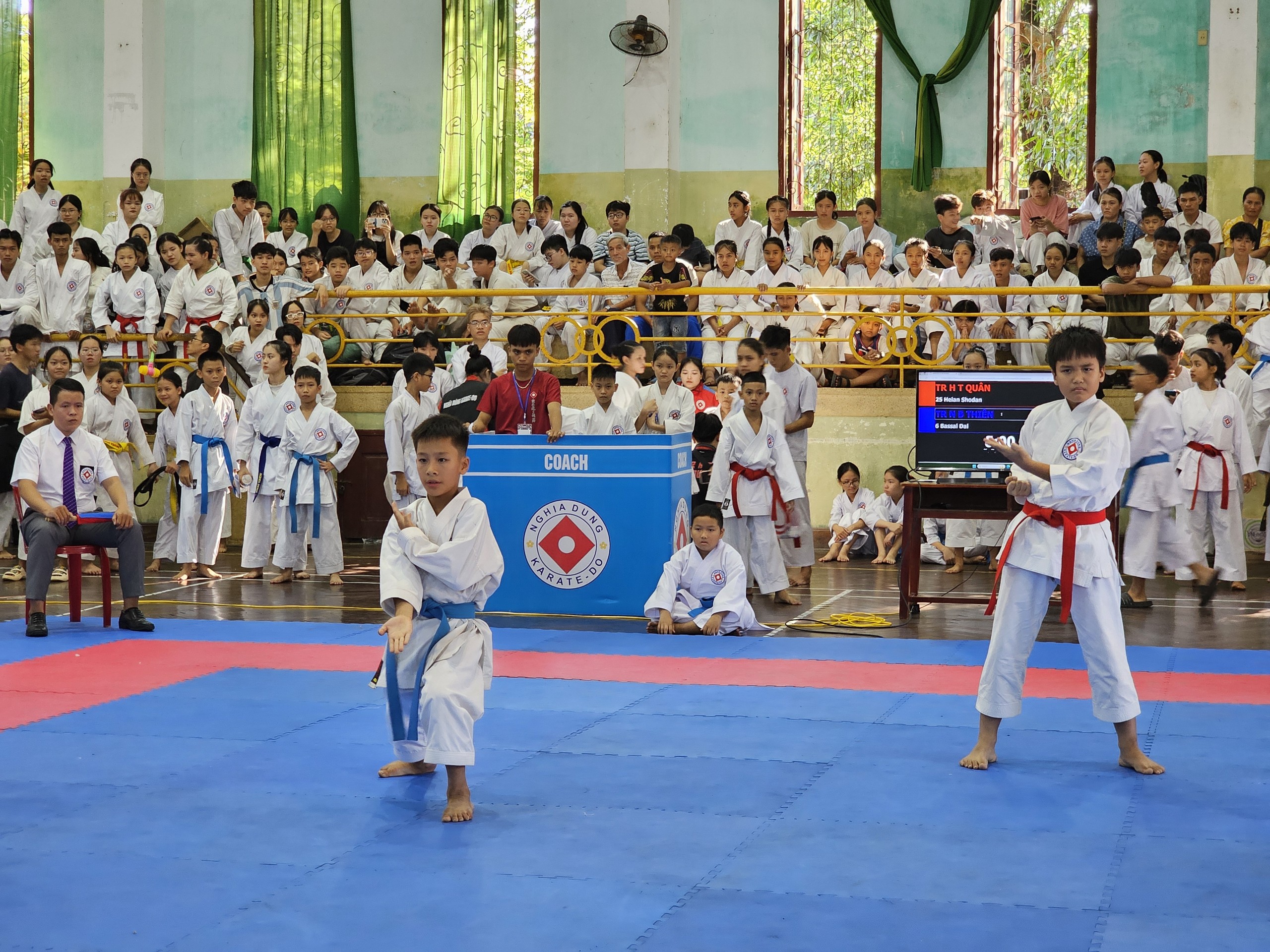 Hơn 500 vận động viên tham gia giải Nghĩa Dũng Karate-do mở rộng