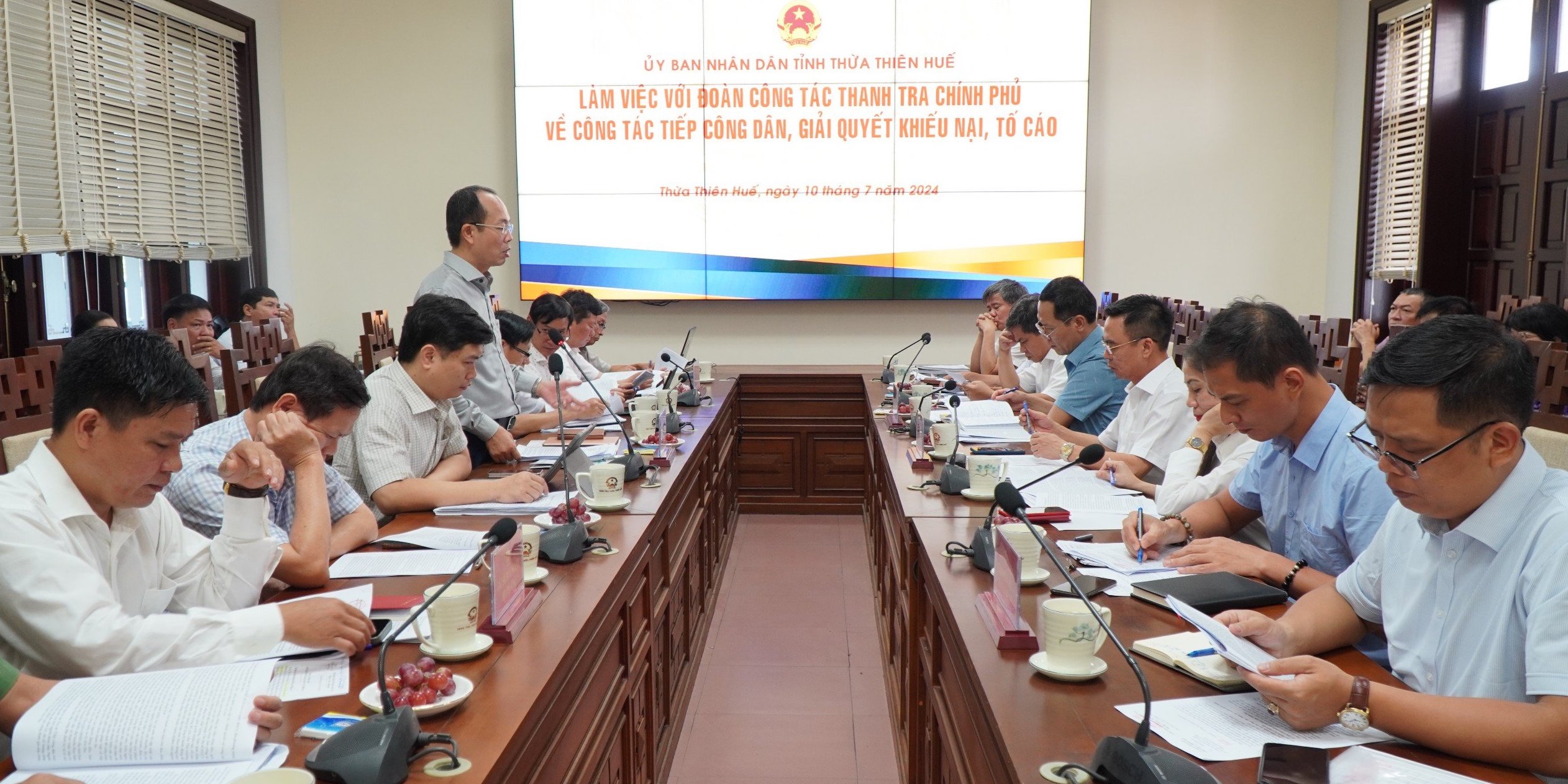 Nâng cao hiệu quả tiếp công dân, giải quyết khiếu nại, tố cáo