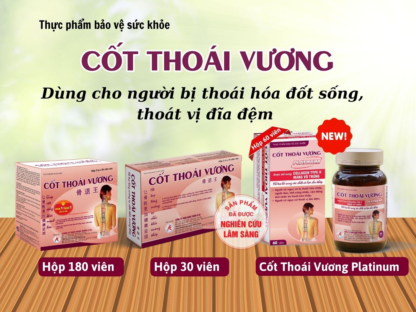 Nhờ Cốt Thoái Vương, tôi đã không còn đau thắt lưng vì thoát vị đĩa đệm nữa