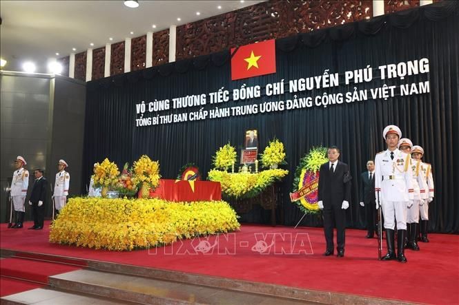 Lễ viếng Tổng Bí thư Nguyễn Phú Trọng