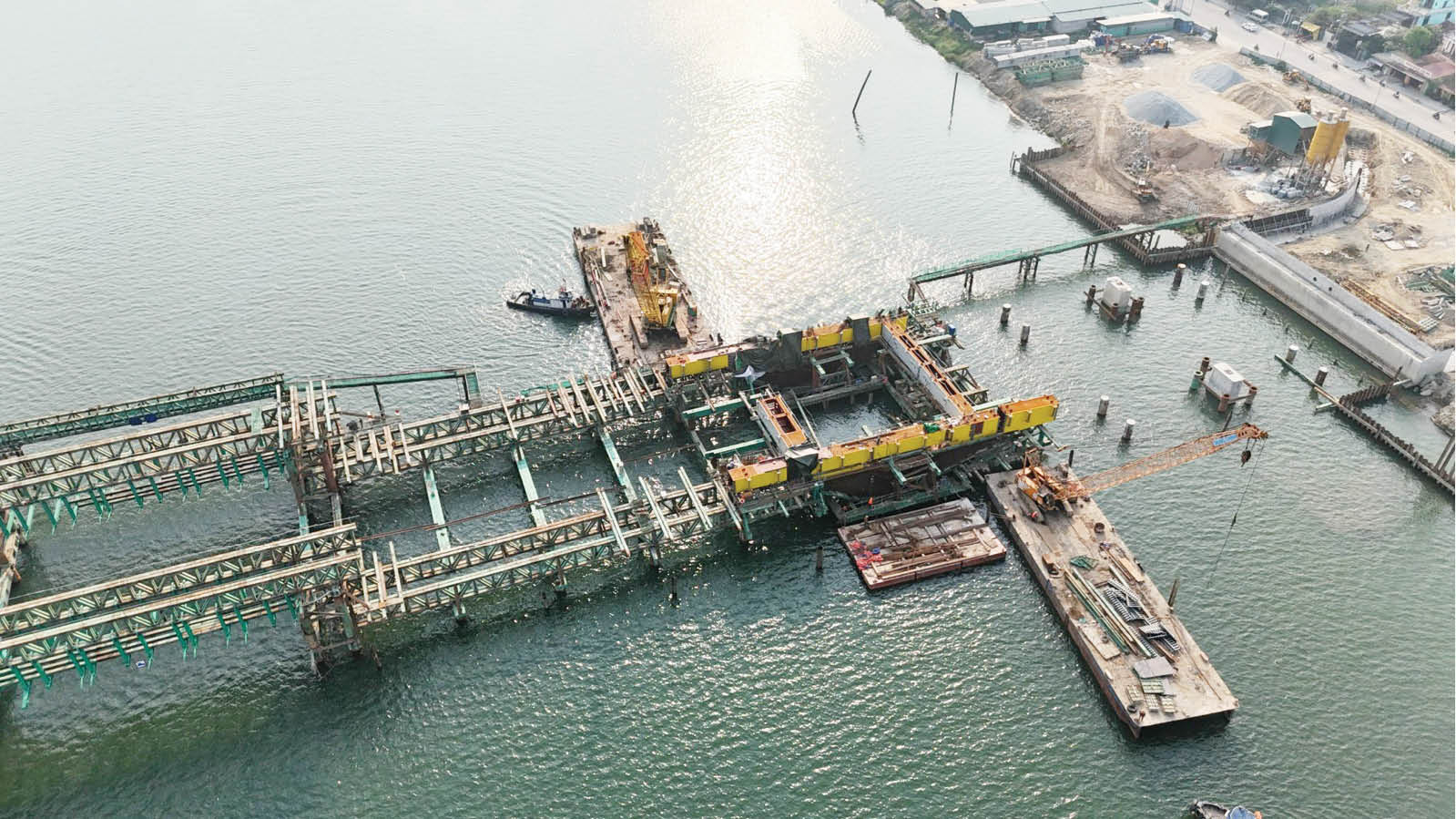 Xi măng Đồng Lâm phục vụ công trình trọng điểm