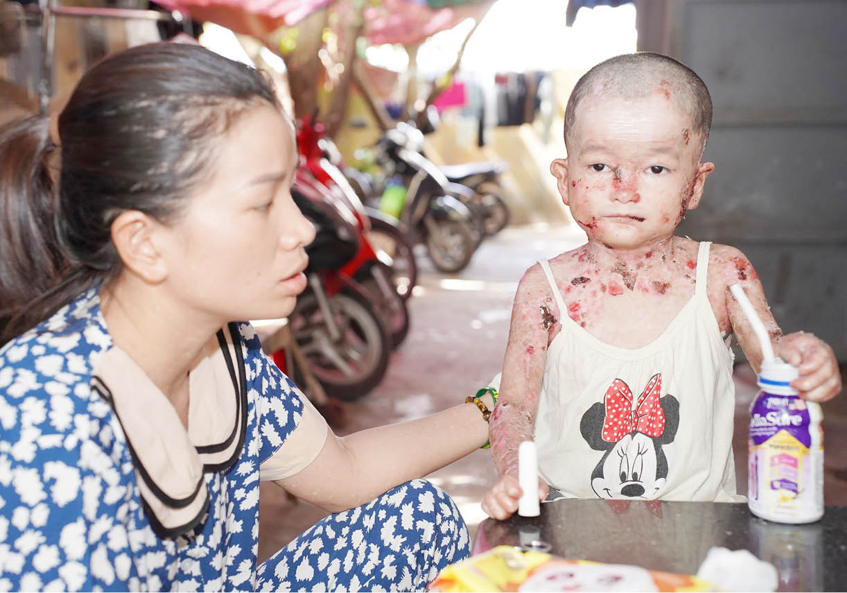 Cháu muốn đến trường