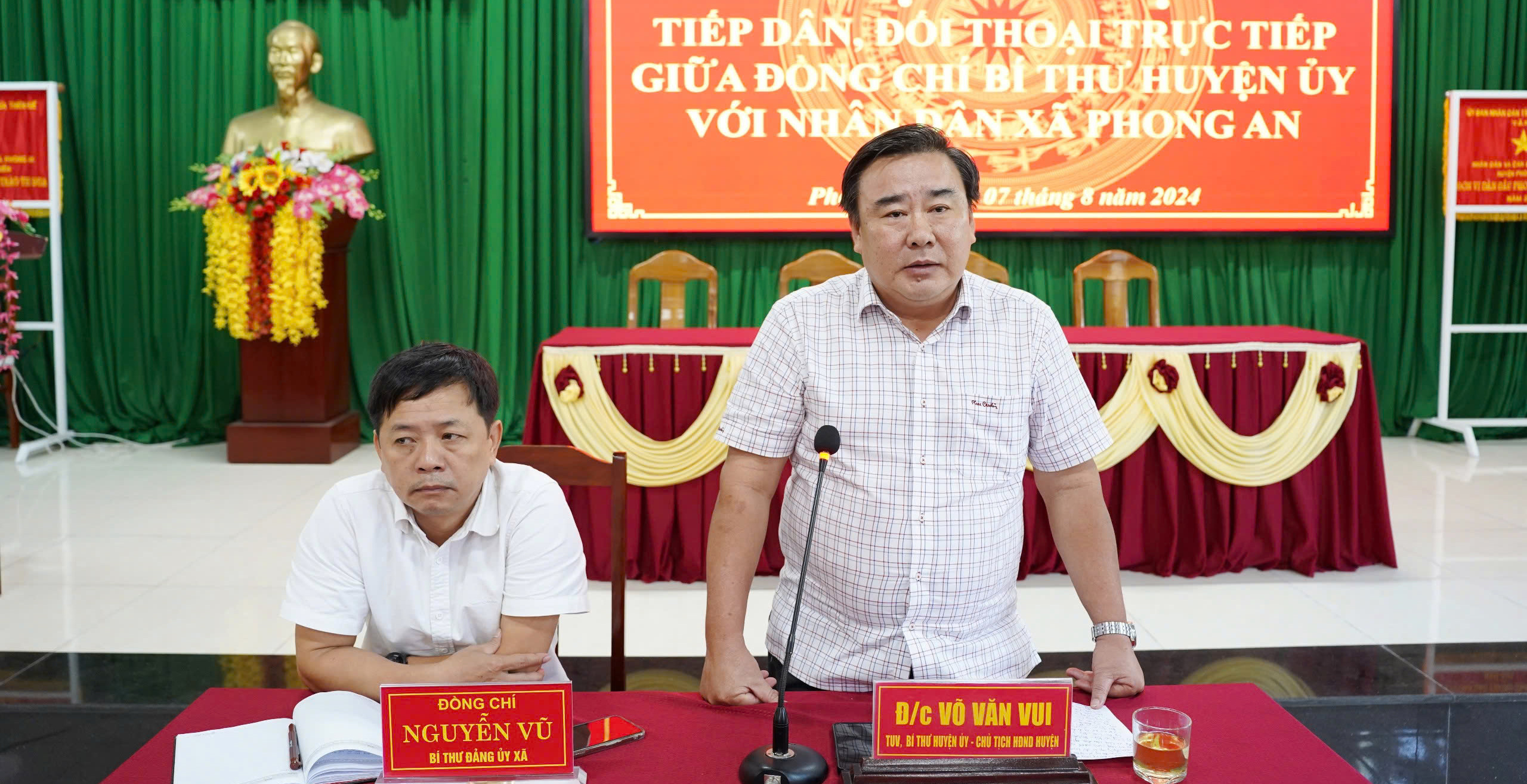 Người dân Phong An mong muốn có những đầu tư hạ tầng