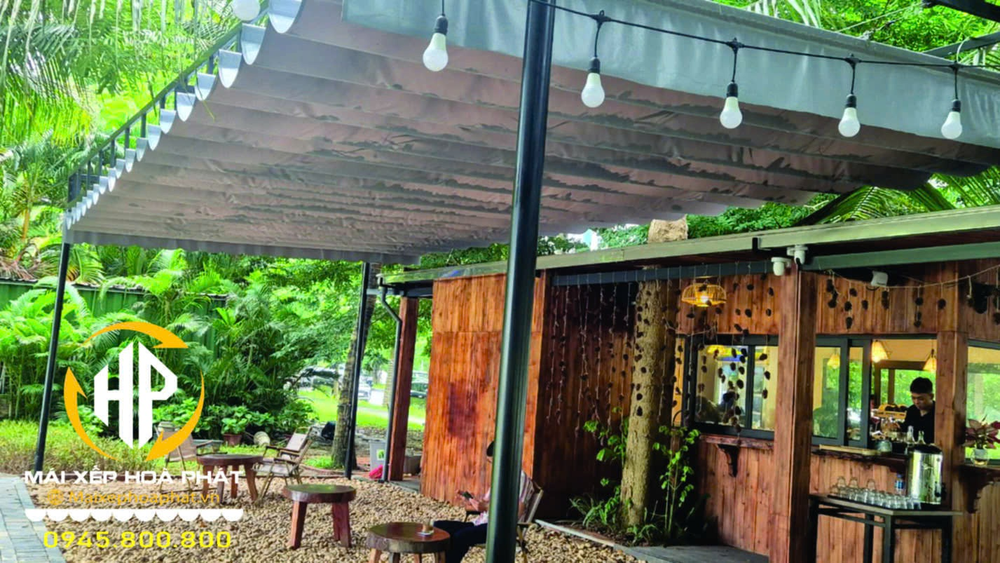 Mái xếp di động, nhà bạt di động cao cấp, giá rẻ tại Mái xếp Hòa Phát