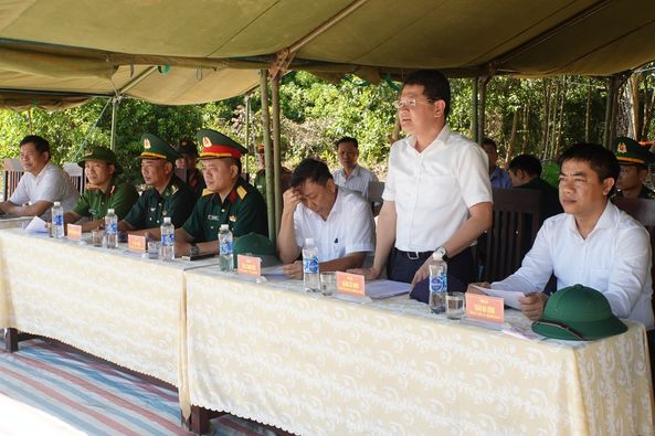 Kiểm tra diễn tập phòng chống bão lụt và tìm kiếm cứu nạn