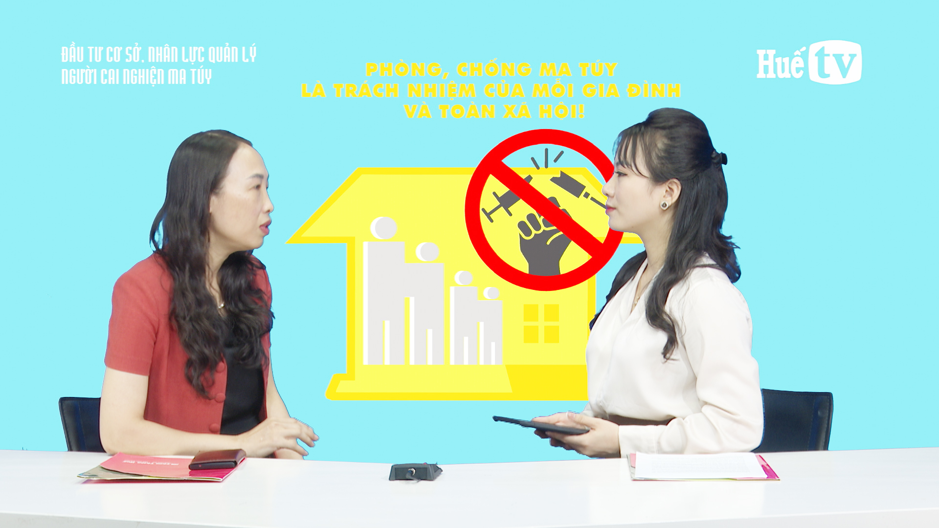 Khách mời Huế TV Đầu tư cơ sở, nhân lực quản lý người cai nghiện ma túy