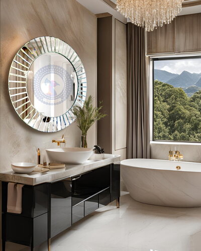 Kích thước gương nhà tắm hợp phong thủy mang lại tài lộc