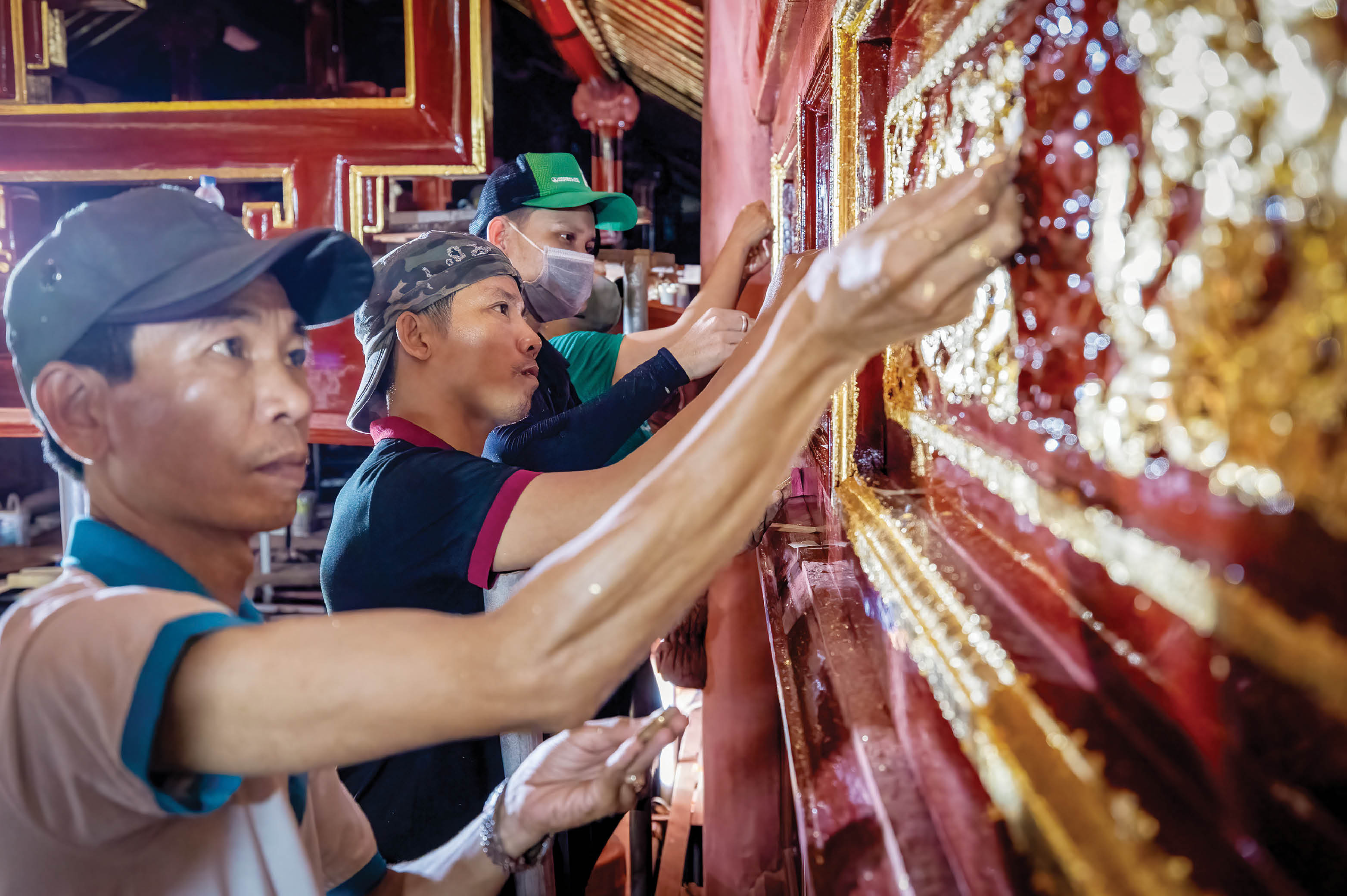 Tăng tốc hoàn thiện cho điện Thái Hòa