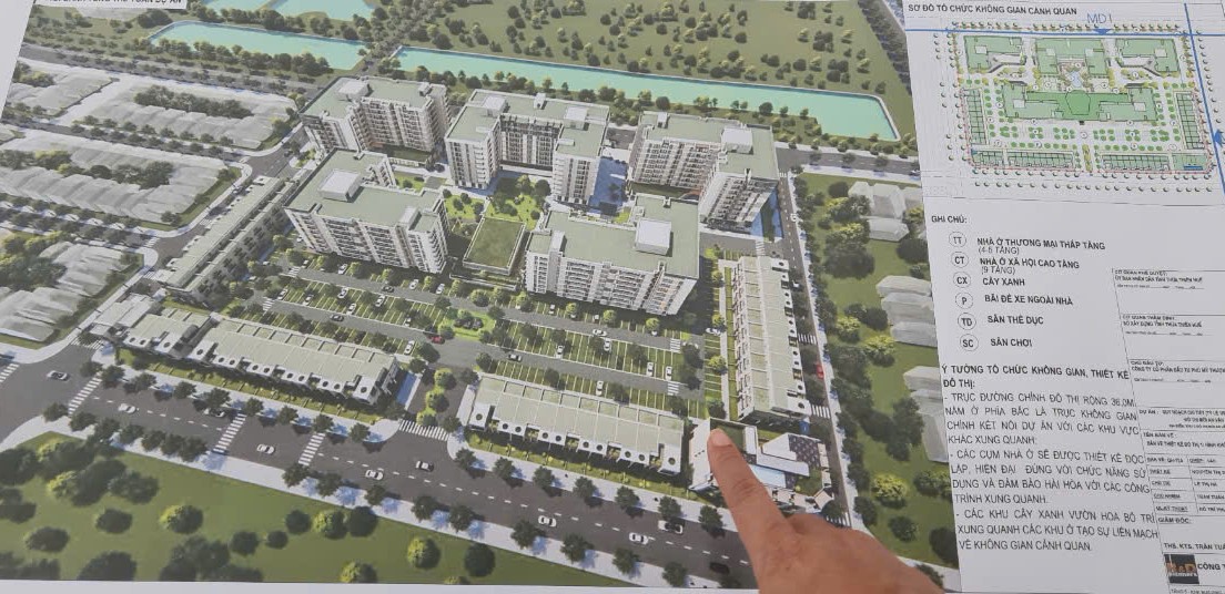 Công bố đồ án quy hoạch chi tiết Khu nhà ở xã hội XH1