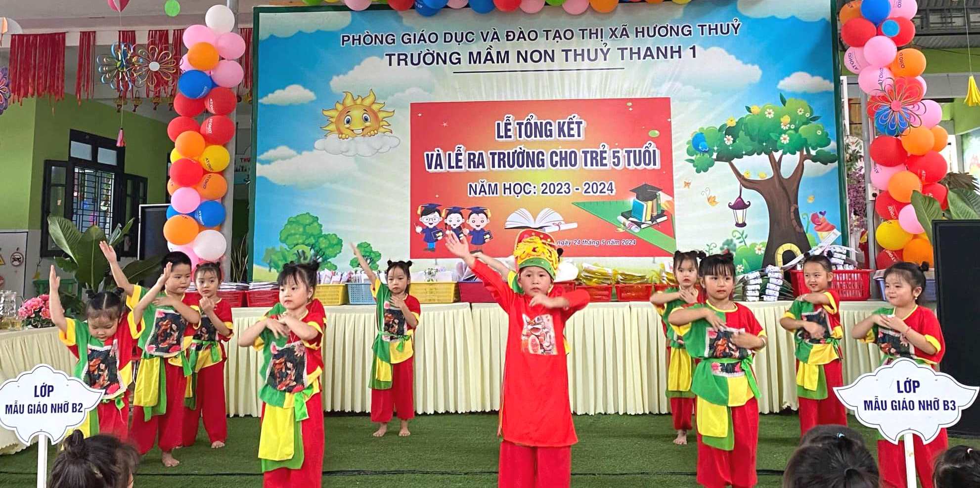 Trẻ mầm non 5 tuổi các trường công lập được miễn học phí