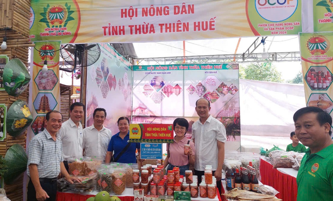 Nông sản Thừa Thiên Huế góp mặt tại Phiên chợ nông sản, sản phẩm OCOP Đà Nẵng