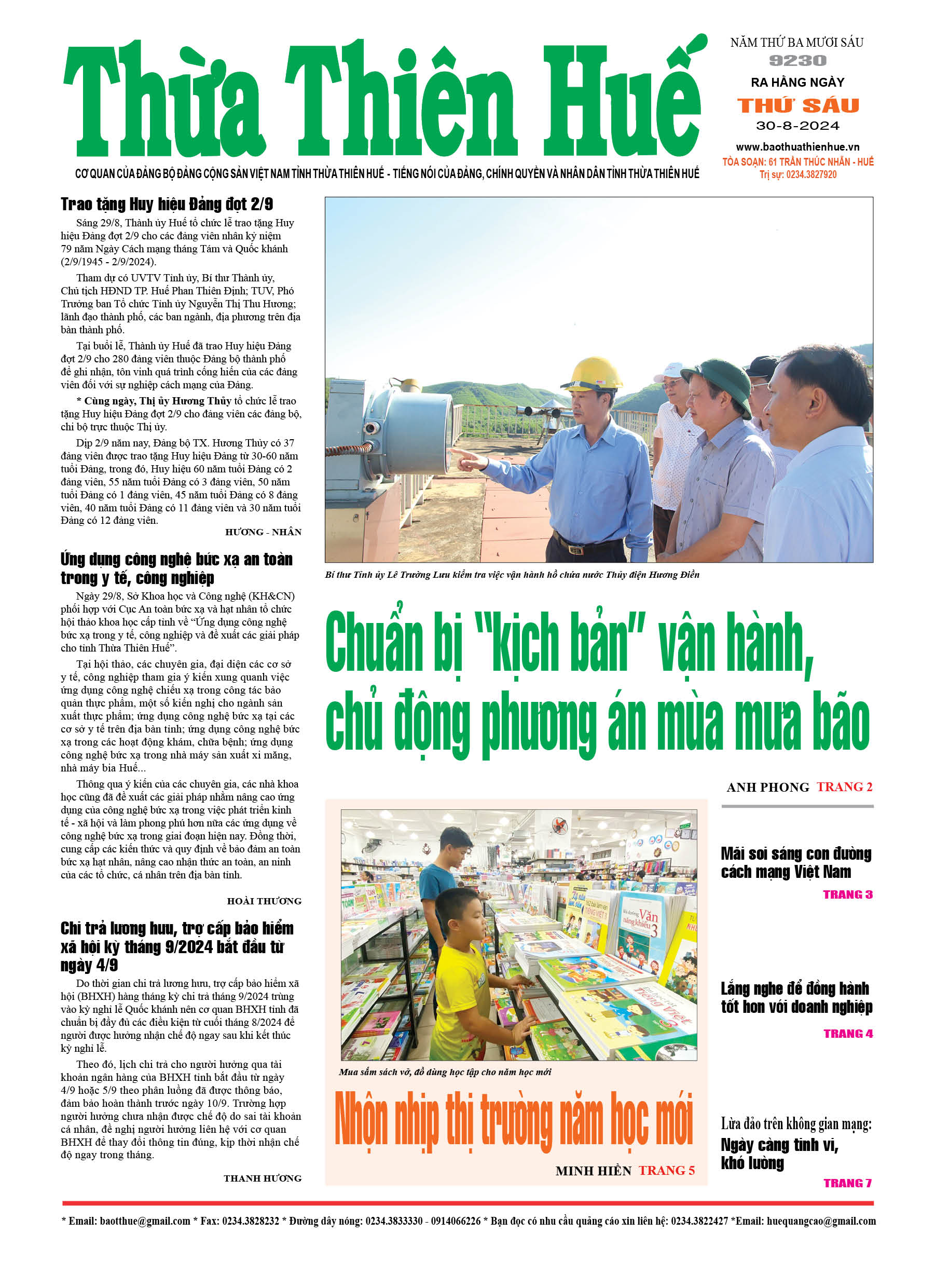 Thứ sáu, 30/08/2024