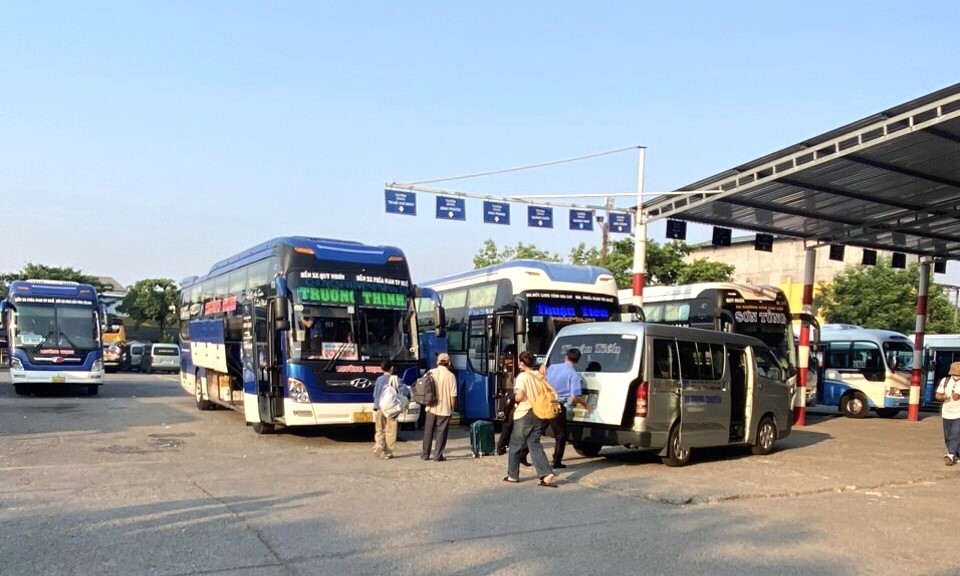 Hành khách tại các bến xe không tăng dịp lễ