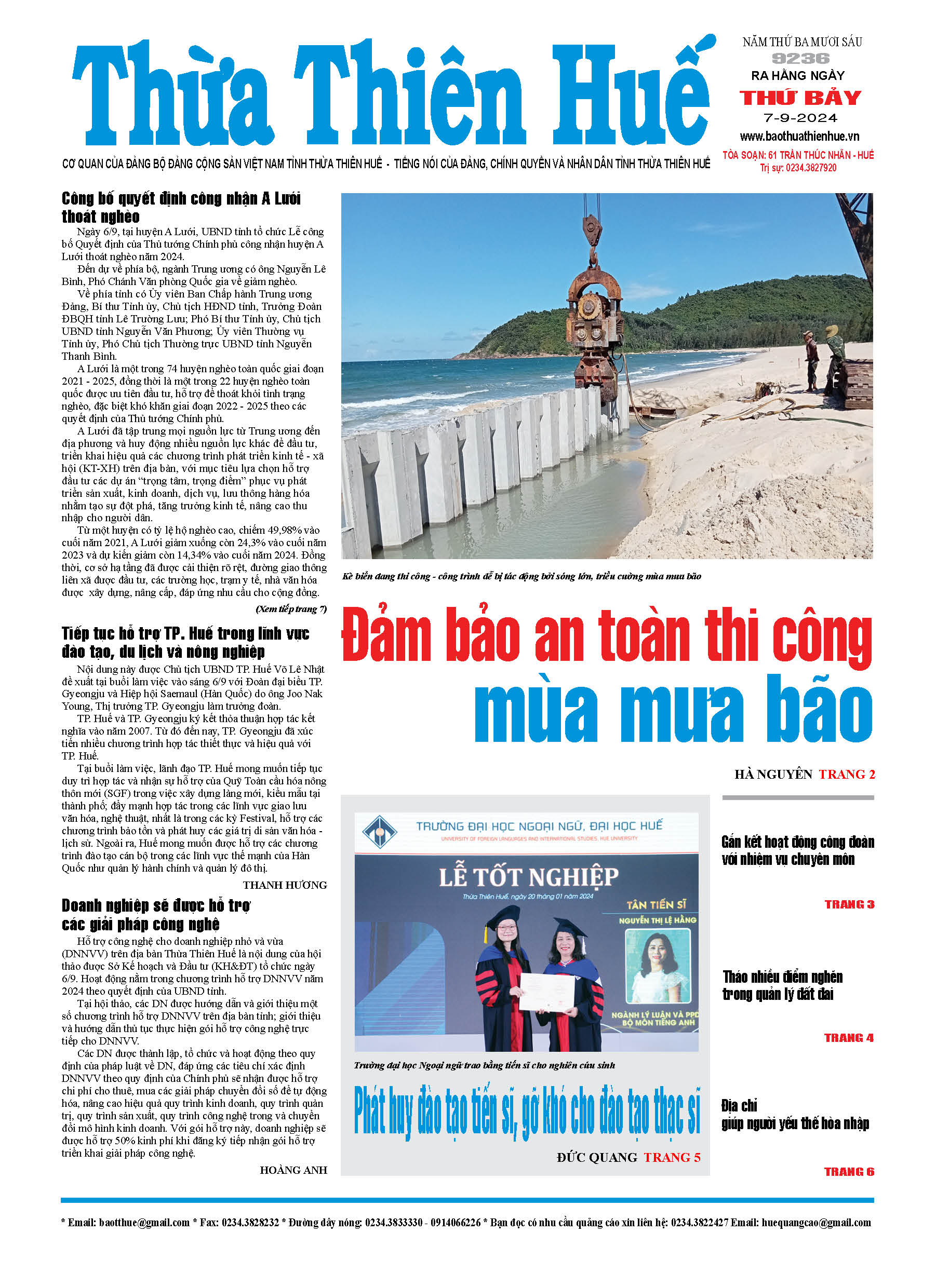 Thứ bảy, 07/09/2024