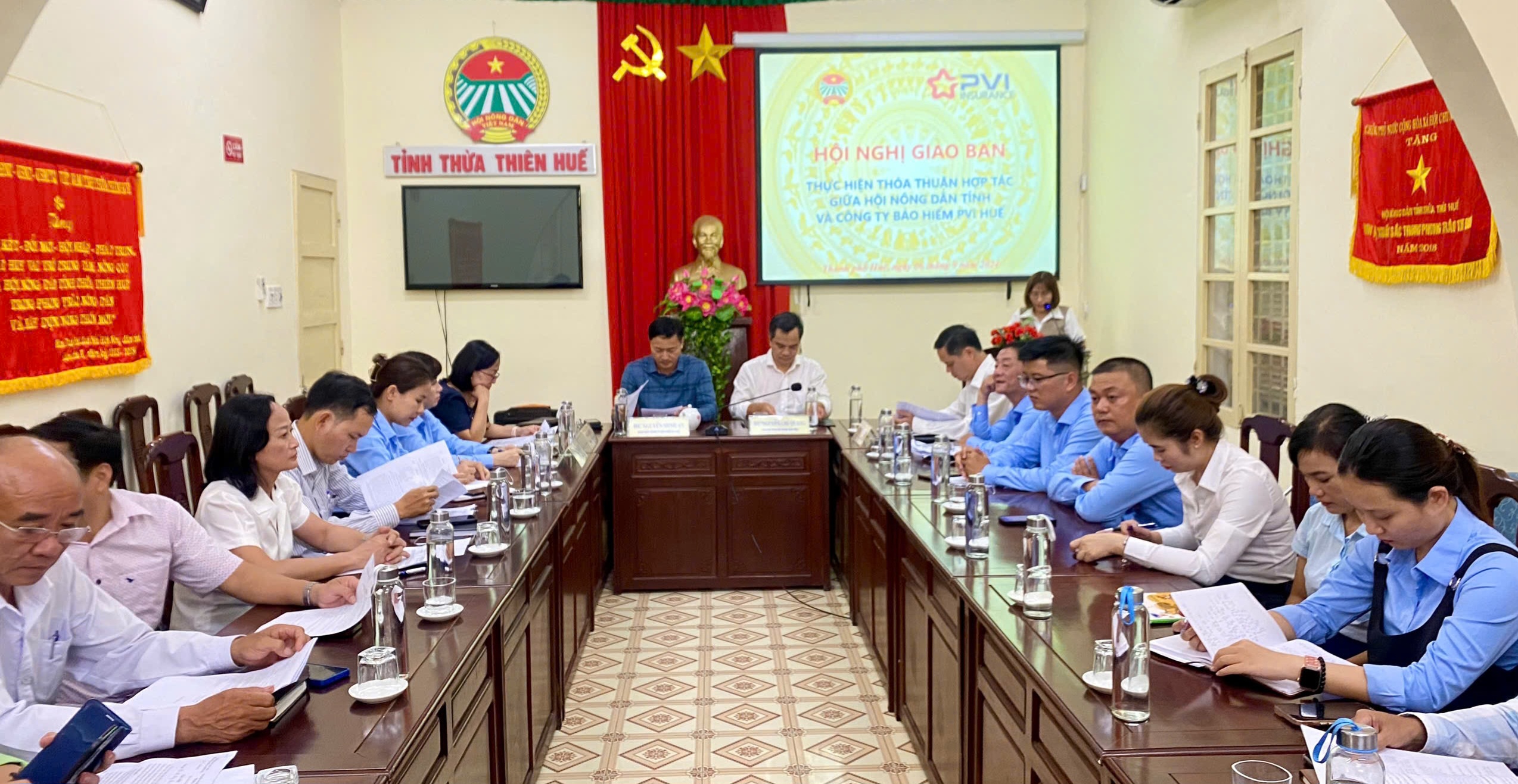 Có 20 đại lý bảo hiểm là cán bộ, hội viên, nông dân