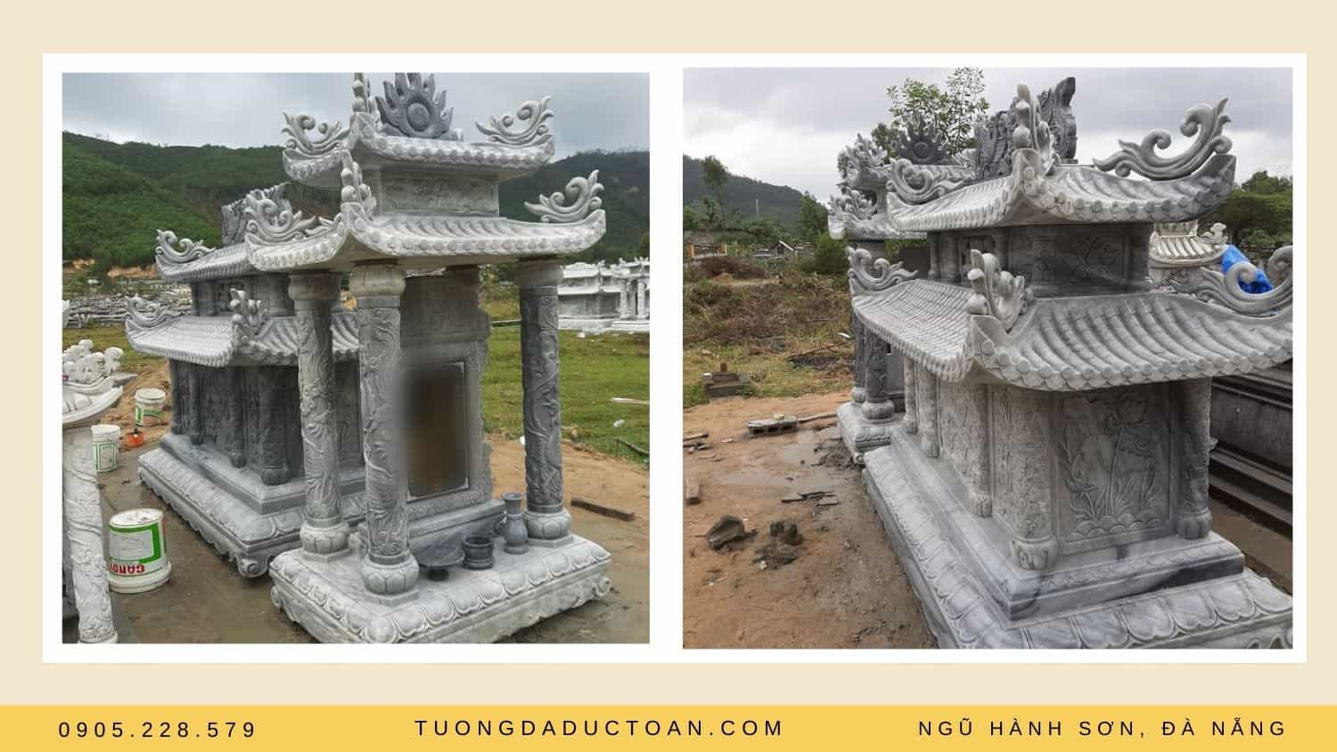 Giá lăng mộ bằng đá - Sự lựa chọn bền vững từ cơ sở Tượng đá Đức Toàn