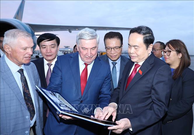 Chủ tịch Quốc hội Trần Thanh Mẫn kết thúc tốt đẹp chuyến thăm Nga