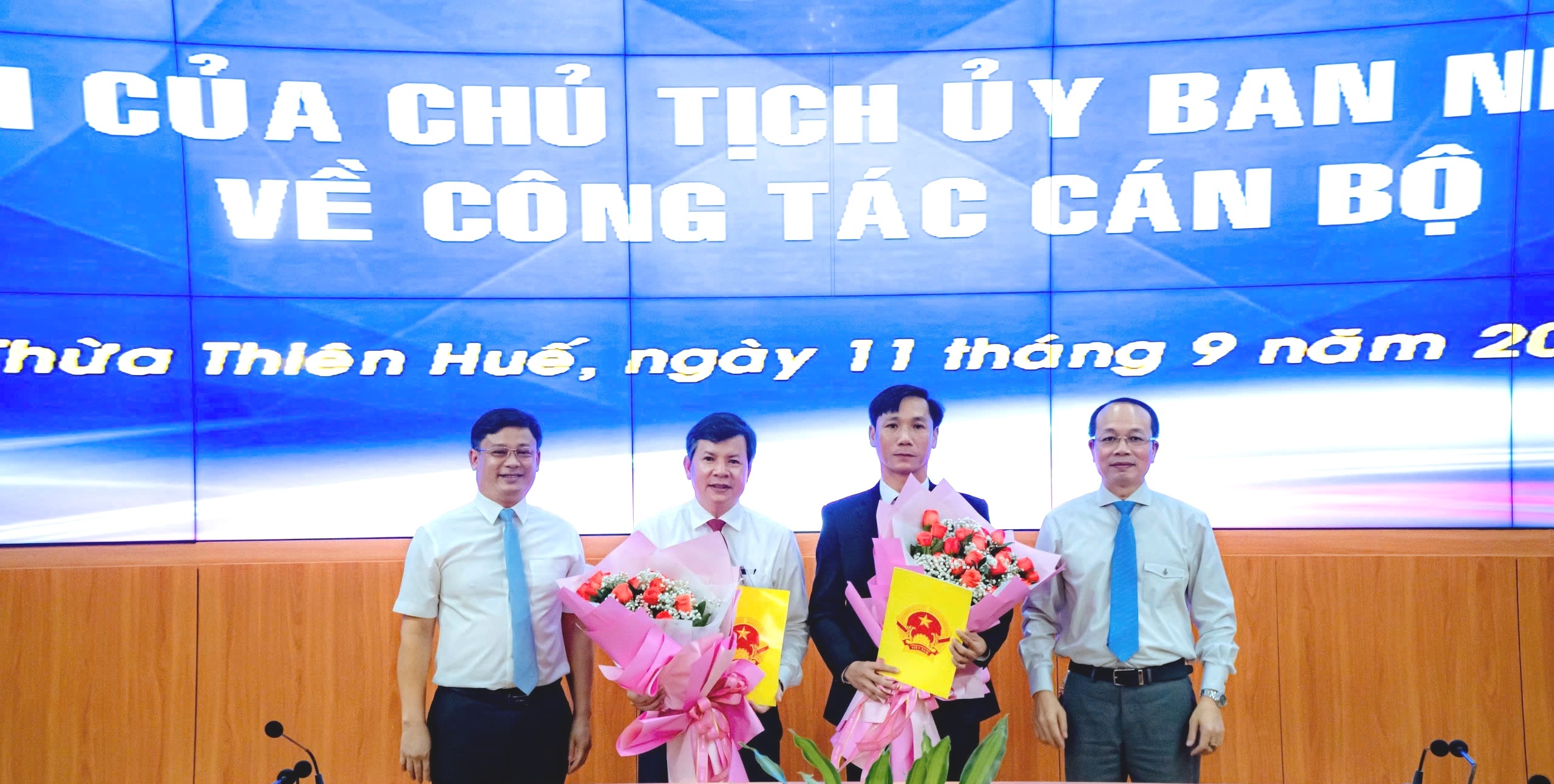 Bổ nhiệm ông Nguyễn Vinh Hưng làm Phó Giám đốc Sở Giáo dục và Đào tạo